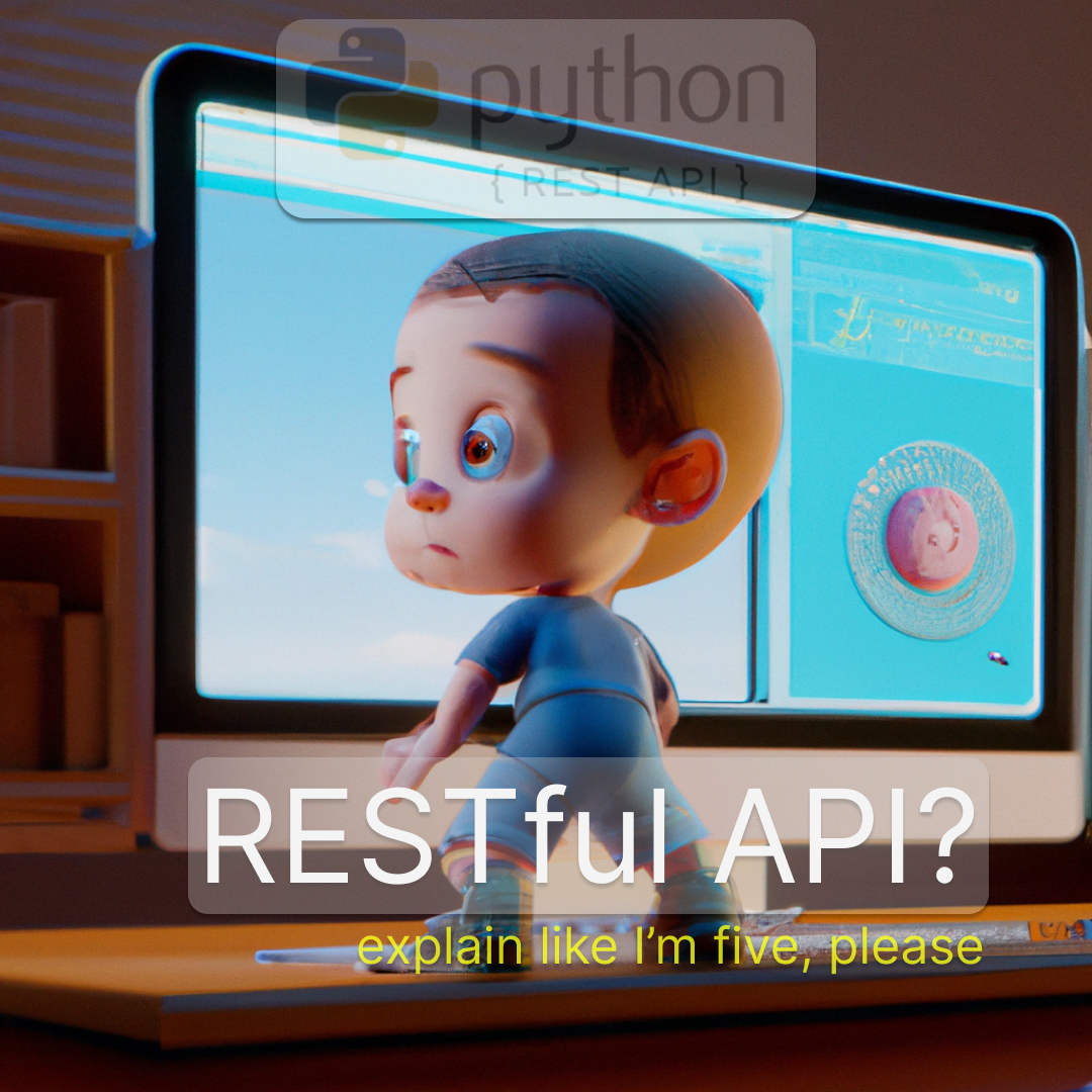 AI explains to me what a RESTful API is