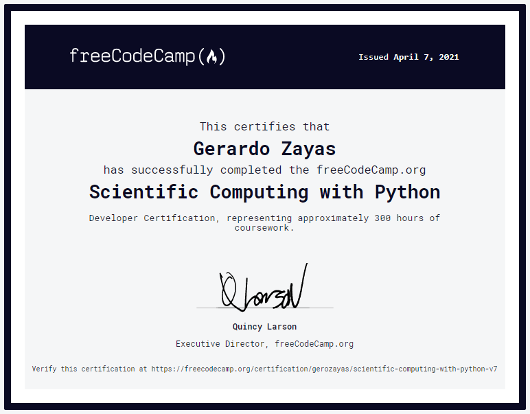 Scientific Computing with Python