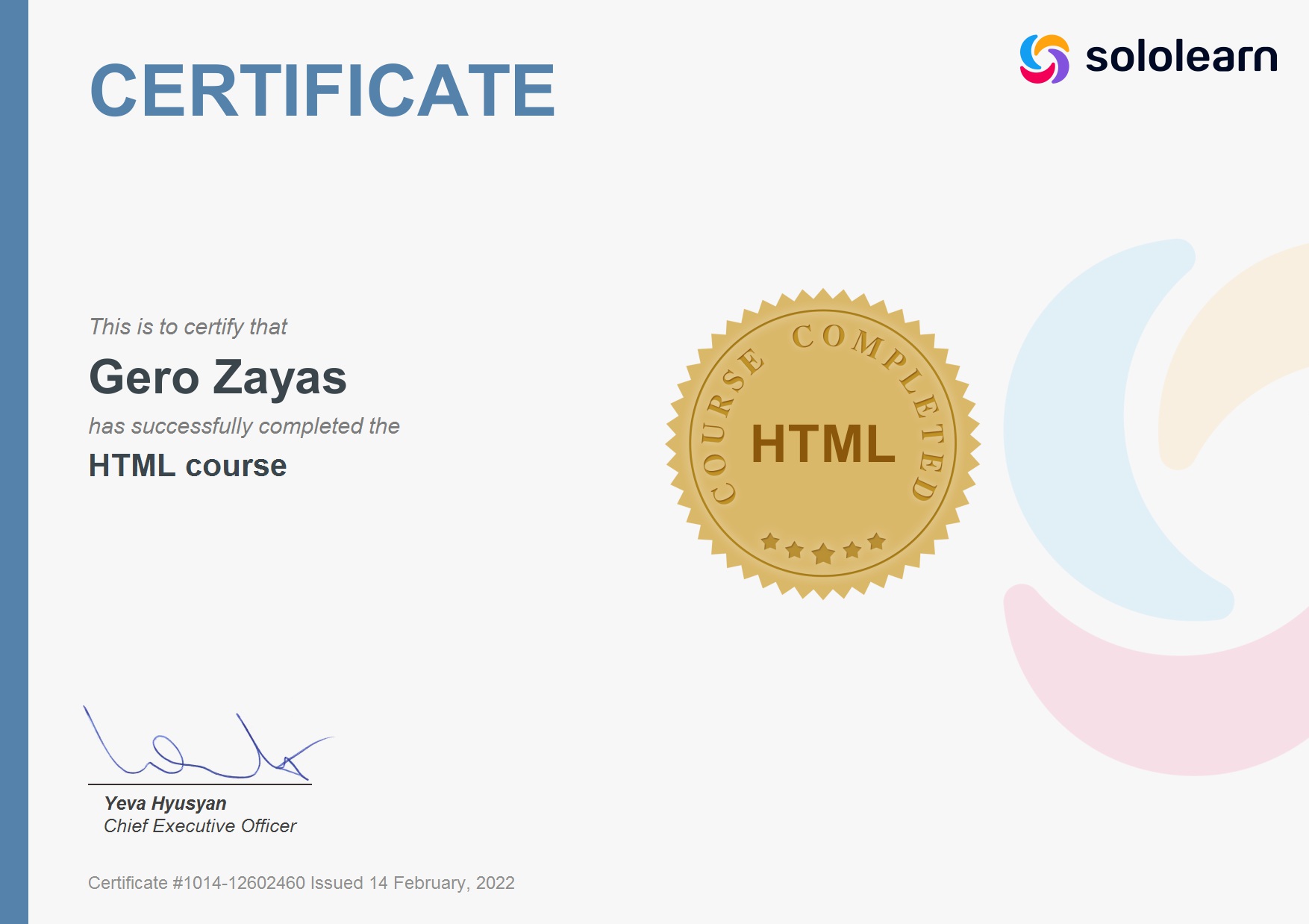 HTML Course