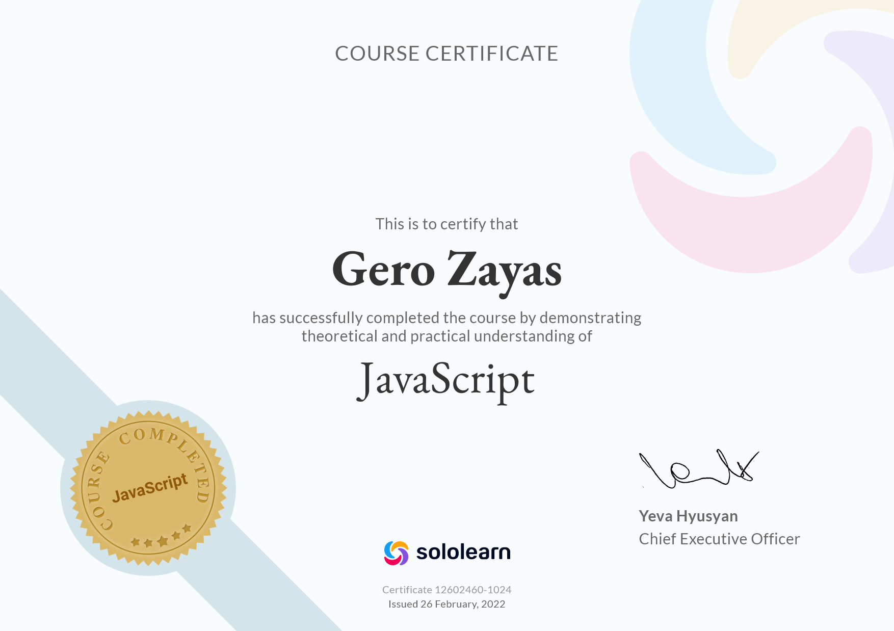 JavaScript Course