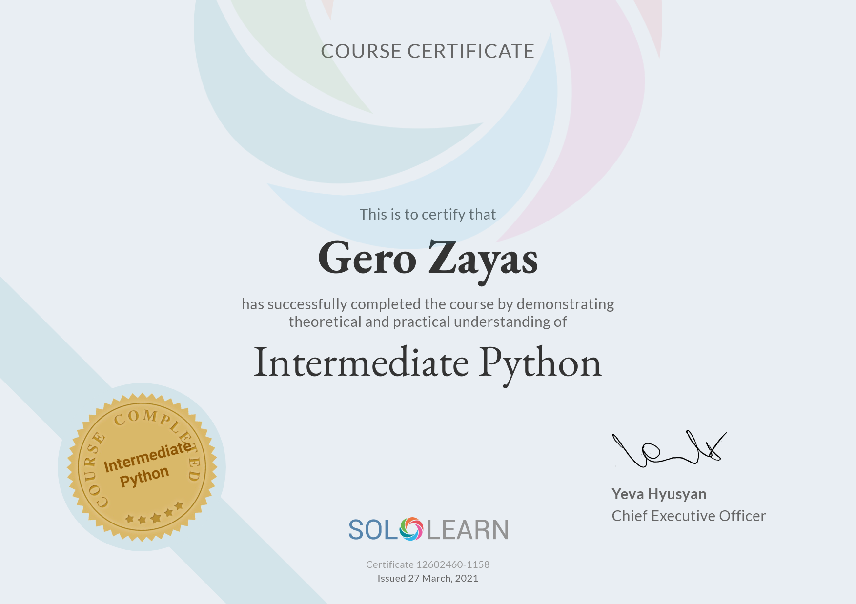 Python Intermediate